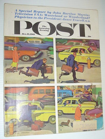 The Saturday Evening Post, October 21, 1961 *TELEVISION USA - WASTELAND OR WONDERLAND*