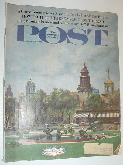 The Saturday Evening Post, September 23, 1961 *CONNIE FRANCIS FEATURE STORY*