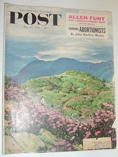 The Saturday Evening Post, May 27, 1961 *ALLEN FUNT OF CANDID-CAMERA / CRIMINAL ABORTIONISTS*