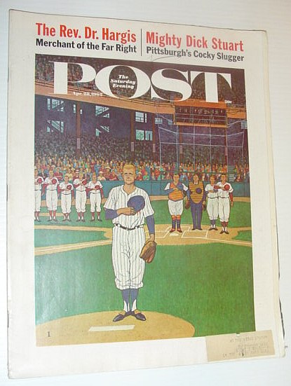 The Saturday Evening Post, April 28, 1962 *HUGH HEFNER / THE REV. DR. HARGIS / MIGHTY DICK STUART OF PITTSBURGH*