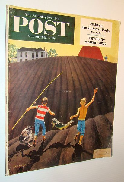 The Saturday Evening Post, May 28, 1955 - Crisis in North Africa / Gene Conley / Trypsin - New Drug