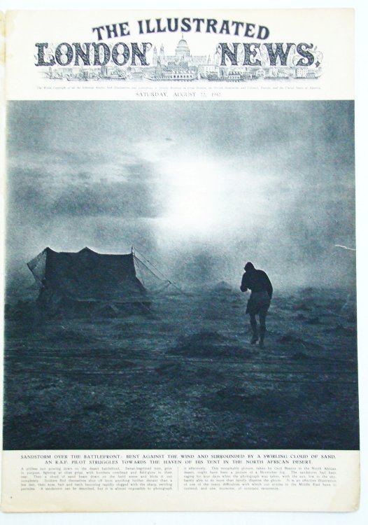 The Illustrated London News, August (Aug.) 22, 1942 - H.M. Formidable / Caucasus Scenes / Churchill in Moscow and Egypt