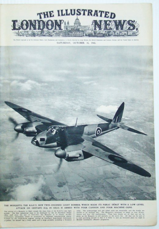 The Illustrated London News (ILN), October (Oct.) 31, 1942 - Montgomery in Africa / Stalingrad