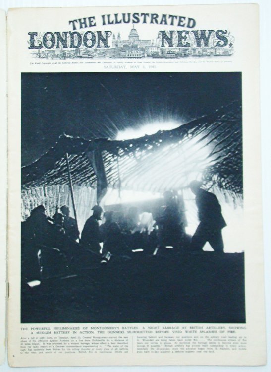 The Illustrated London News (ILN), May 1, 1943 - The Junkers 52 / The Amphibious Jeep / 