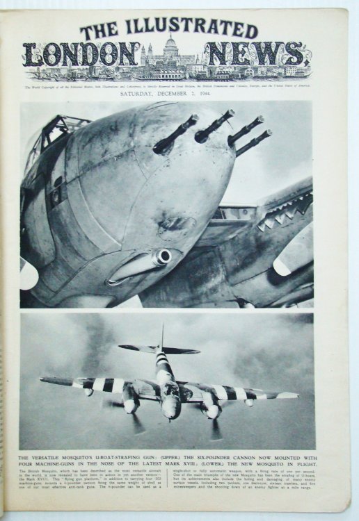 The Illustrated London News (ILN), December (Dec.) 2, 1944 - The Fall of Geilenkirchen / Liberation of Metz