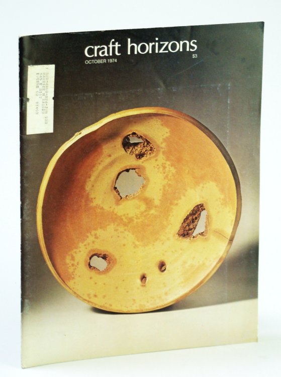 Craft Horizons (Magazine) of the Crafts Council, October (Oct.) 1974 - Bill Helwig / Lenore Davis / Joseph Cornell