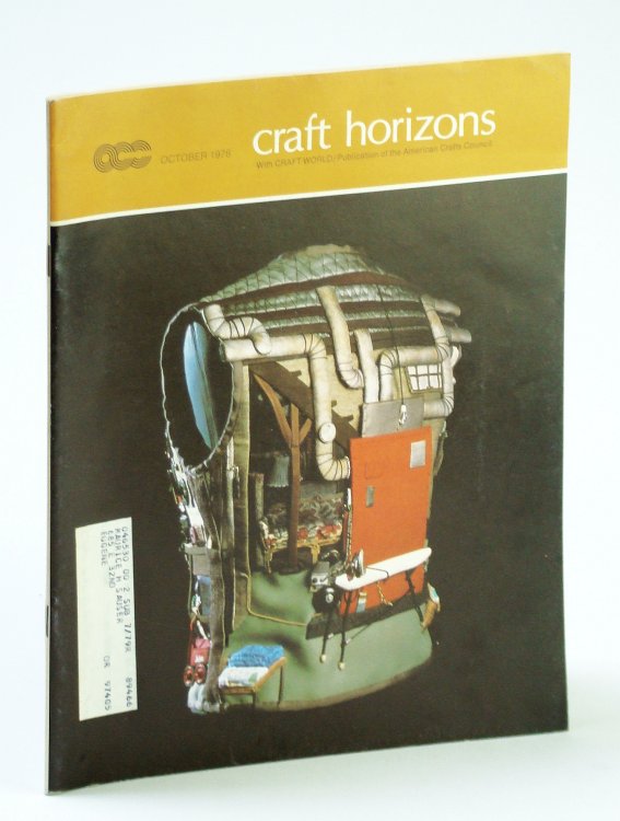 Craft Horizons (Magazine) of the American Crafts Council, October (Oct.) 1974 - Mary McFadden / George Ohr