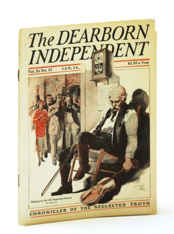 The Dearborn Independent - Chronicler of the Neglected Truth, January (Jan.) 16, 1926, Volume 26, Number 13 - A Shylock Nation