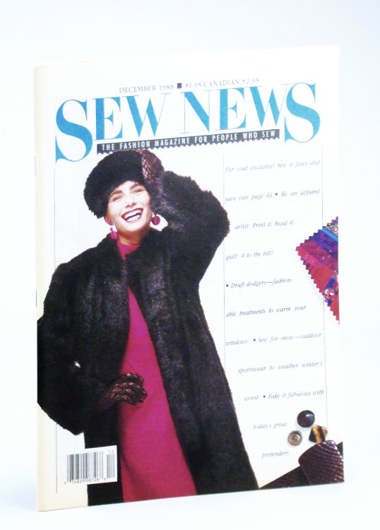 Sew News - The Fashion Magazine For People Who Sew, Number 75, October [Oct.) 1988 - Sharon Sullivan's Sweater Success