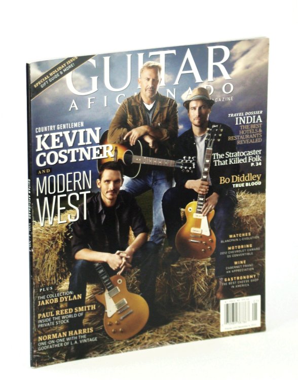 Guitar Aficionado Magazine, October [Oct.] - November [Nov.] 2012, Vol 4, No. 4 - Kevin Costner and Modern West