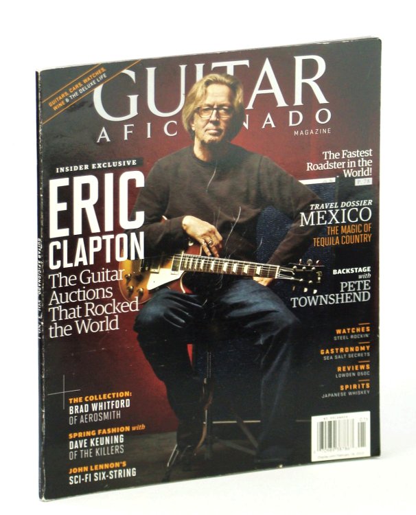 Guitar Aficionado Magazine, January [Jan.] - February [Feb] 2013, Vol 5, No. 1 - The Iconic Guitars of Eric Clapton