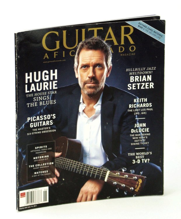 Guitar Aficionado Magazine, May - June 2011, Vol 3, No. 3 - Hugh Laurie Sings the Blues