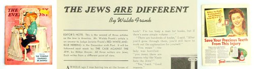 The Saturday Evening Post, March 21, 1942, Volume 214, Number 38 - The Jews Are Different / Norman Rockwell Cover