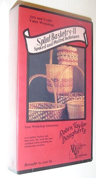 Splint Basketry - II: 96 Minute VHS Video Tape with Case