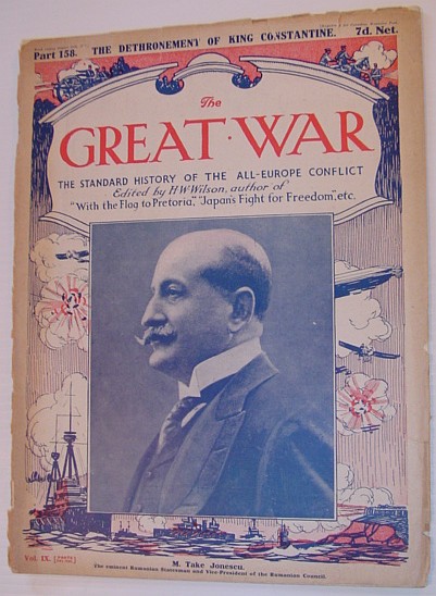 The Great War Magazine - Part 158: The Standard History of the All-Europe Conflict (World War 1/I/One) August 25th, 1917