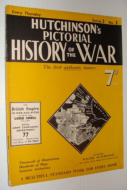 Hutchinson's Pictorial History of the War, Series 3, No. 3, January 3, 1939 - , January 9, 1940