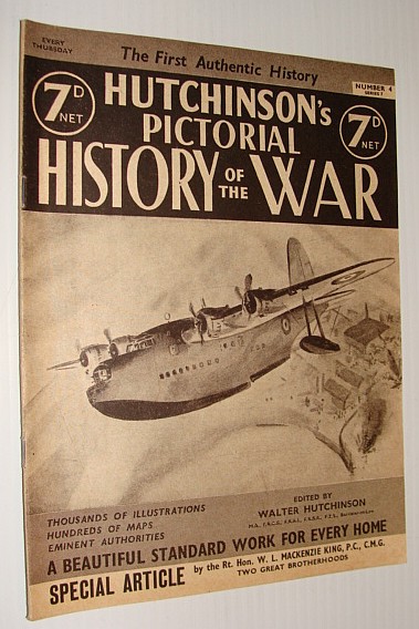 Image for Hutchinson's Pictorial History of the War, Series 7, Number 4, August 28 - September 3, 1940 Hutchinson's Pictorial History of the War, Series 7, Number 4, August 28 - September 3, 1940