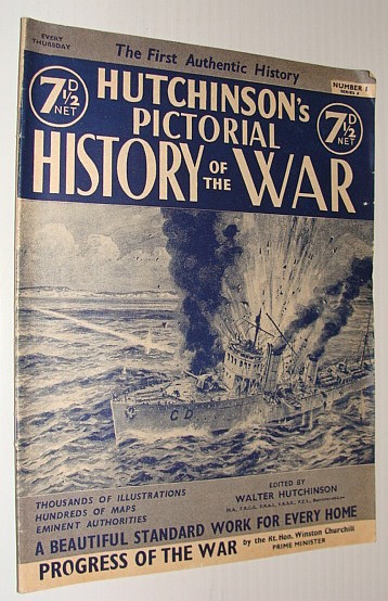 Image for Hutchinson's Pictorial History of the War, Series 8, Number 1, October 2 - October 8, 1940 Hutchinson's Pictorial History of the War, Series 8, Number 1, October 2 - October 8, 1940