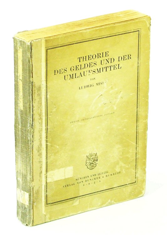 Image for Theorie Des Geldes Und Der Umlaufsmittel Theorie Des Geldes Und Der Umlaufsmittel