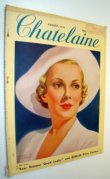 Chatelaine - A Magazine For Canadian Women, August 1936