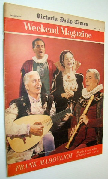 Image for Weekend Magazine, Vol. 12, No. 49 - December, 1962 - Frank Mahovlich of the Toronto Maple Leafs Weekend Magazine, Vol. 12, No. 49 - December, 1962 - Frank Mahovlich of the Toronto Maple Leafs