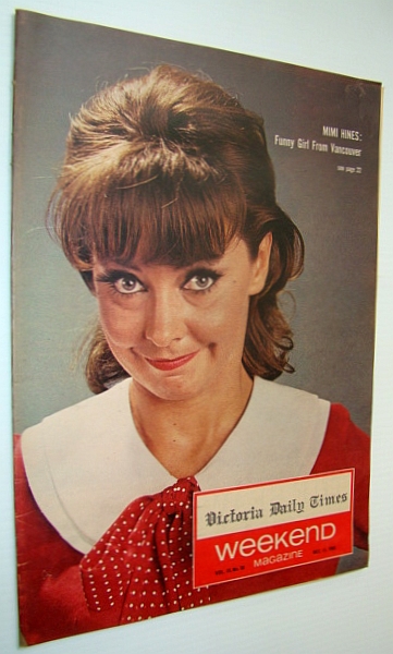 Image for Weekend Magazine, Vol. 15, No. 50 - December 11, 1965 - Mimi Hines Cover Photo Weekend Magazine, Vol. 15, No. 50 - December 11, 1965 - Mimi Hines Cover Photo