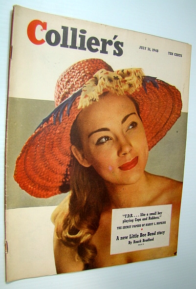 Collier's Magazine, July 31, 1948 - The War Against Dope Runners / The Secret Papers of Harry L. Hopkins