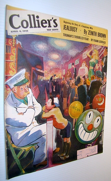 Image for Collier's Magazine, April 6, 1946 - Truman's Troubled Year Collier's Magazine, April 6, 1946 - Truman's Troubled Year