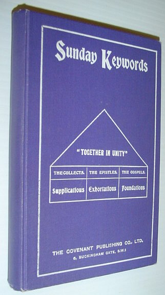 Image for Sunday Keywords for Churchmen: Unique, Suggestive, Intensive Sunday Keywords for Churchmen: Unique, Suggestive, Intensive
