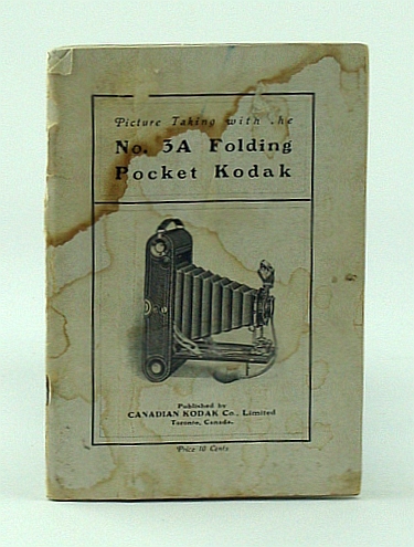 Picture Taking with the No. (Number / #) 3A Folding Pocket Kodak