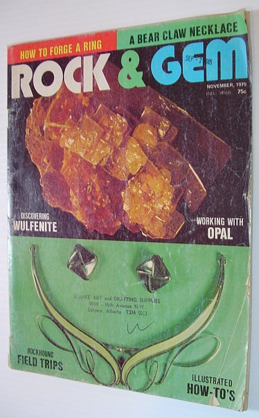 Rock and Gem Magazine, November 1975, Volume 5, Number 11