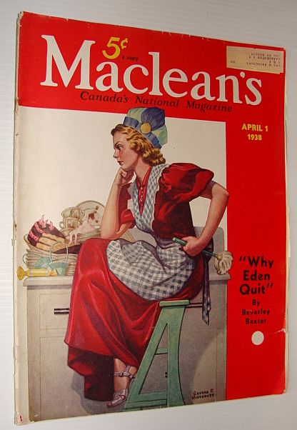 Image for Maclean's Magazine, 1 April 1938: Hockey's All-Stars Maclean's Magazine, 1 April 1938: Hockey's All-Stars