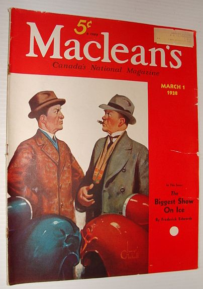 Image for Maclean's Magazine, 1 March 1938 Maclean's Magazine, 1 March 1938