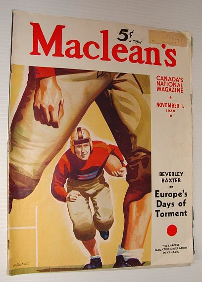 Image for Maclean's Magazine, 1 November 1938 Maclean's Magazine, 1 November 1938