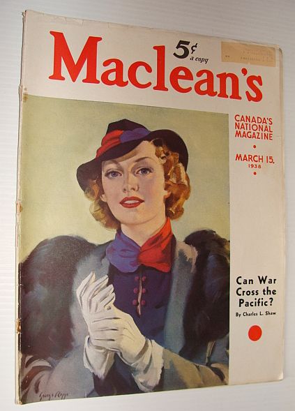 Image for Maclean's Magazine, 15 March 1938 Maclean's Magazine, 15 March 1938