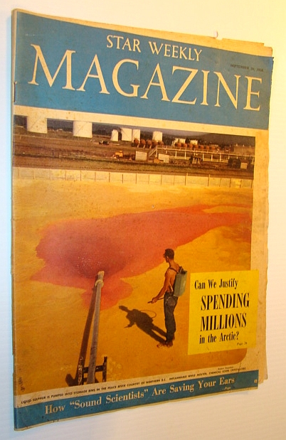 Star Weekly Magazine, 20 September 1958: B-24s Bomb Ploesti