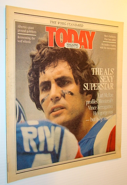 Today Magazine, 12 September 1981 - Vince Ferragamo Cover Photo