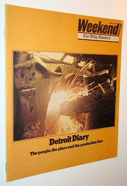 Weekend Magazine, 24 September 1977 (Canadian Newspaper Insert) - Detroit Diary