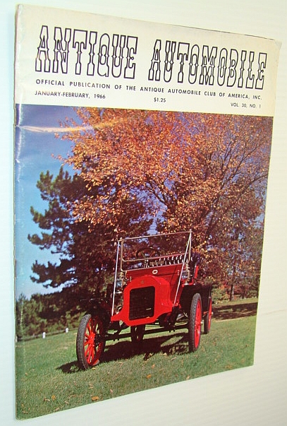 Antique Automobile Magazine - Official Publication of the Antique Automobile Club of America, Inc., January-February, 1966 - 1910 Reo Runabout Cover Photo