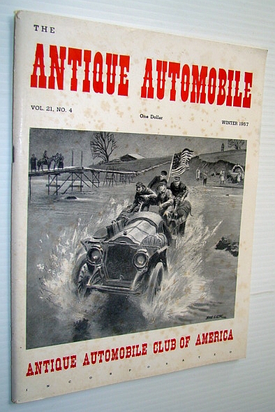 The Antique Automobile Magazine, Winter 1957 (Vol. 21, No. 4) - Includes 39 Page Index of Content from Nov. 1945 to Fall 1957