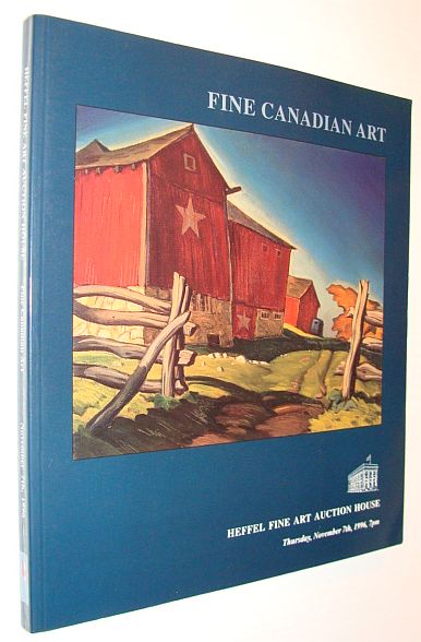 Fine Canadian Art - Heffel Auction Catalogue, Thursday, November 7th, 1996, Vancouver