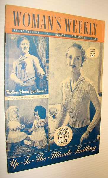 Woman's Weekly (Magazine), No. 2339, September 1, 1956 - Sara Seale's Latest Novel
