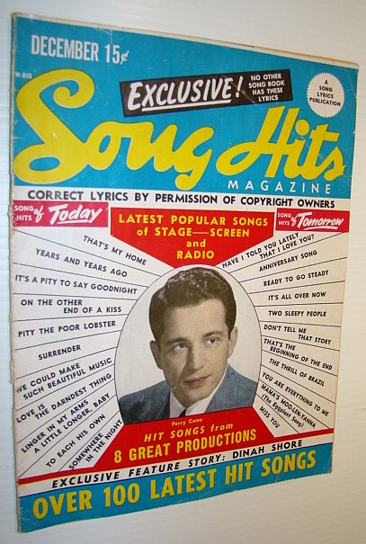 Image for Song Hits Magazine, December 1946, Vol. 10, No. 7 - Perry Como Cover Photo Song Hits Magazine, December 1946, Vol. 10, No. 7 - Perry Como Cover Photo