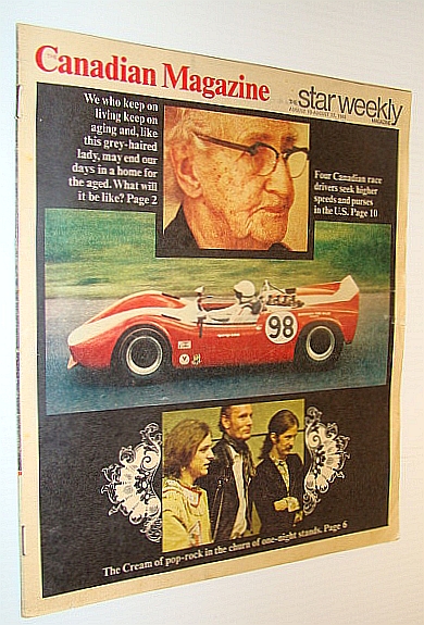 The Canadian Magazine / Star Weekly, August 10 - August 17, 1968: Rock Group Cream