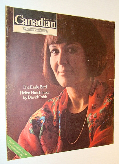 The Canadian Magazine, March 8, 1976 - Helen Hutchinson Cover Photo
