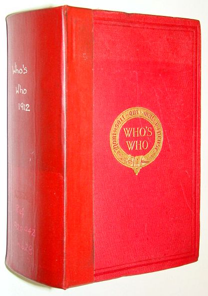 Image for Who's Who 1912 Who's Who 1912
