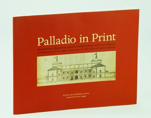 Palladio in Print: Exhibition Catalogue