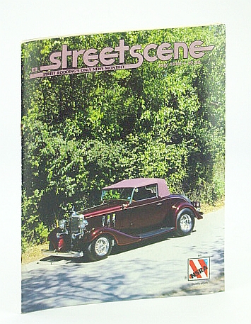 Streetscene (Street Scene) Magazine, July 1986 - Cover Photo of Rich and Shirlee Miller's 1933 Chevrolet Cabriolet