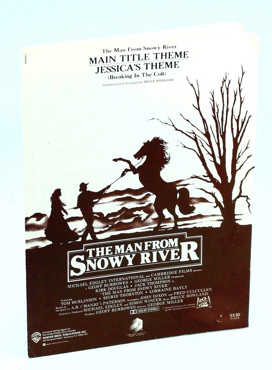 The Man from Snowy River - Main Title Theme / Jessica's Theme (Breaking In The Colt): Piano Sheet Music