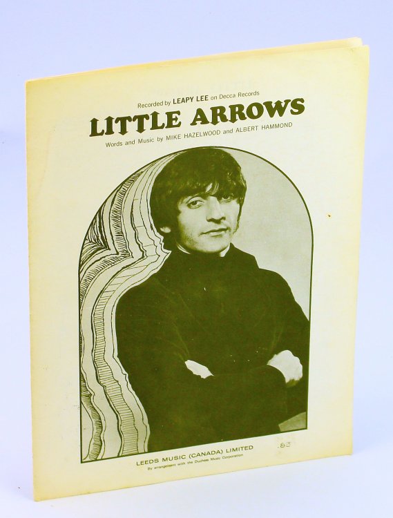 Little Arrows - Piano Sheet Music With Lyrics and Chords - Leapy Lee Cover Photo